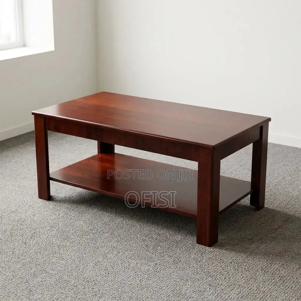 Coffee Table; Mahogany Office Centre Table