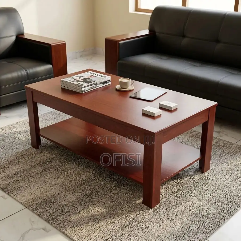 Coffee Table; Mahogany Office Centre Table