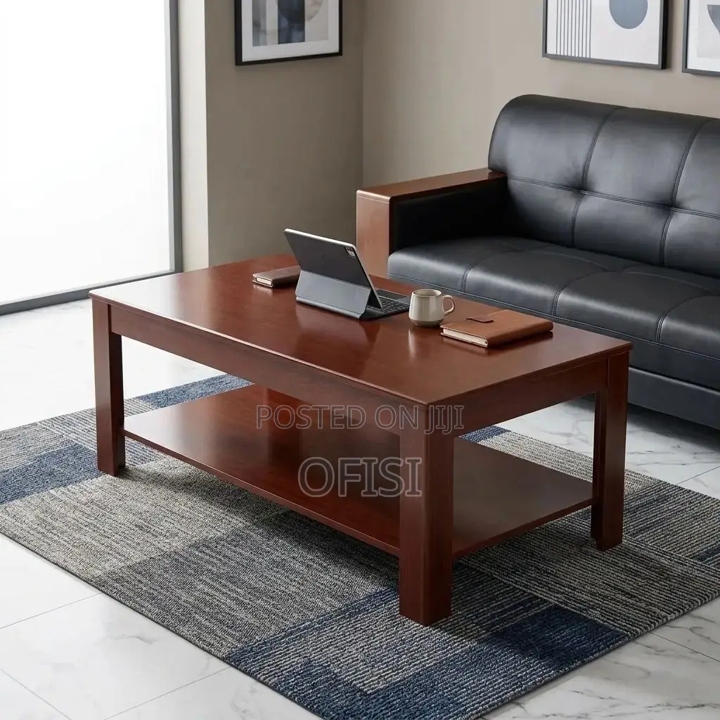 Coffee Table; Mahogany Office Centre Table