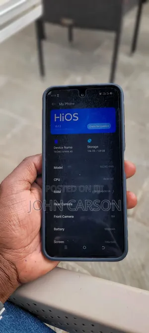 Tecno Spark 40 128 GB Gray