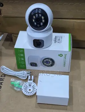V380 Smart Dual Lens 1080p WiFi Camera - 360° PTZ, Night Vision