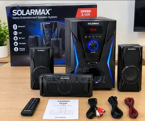 Solarmax SP666 Subwoofer and Home Audio Speakers