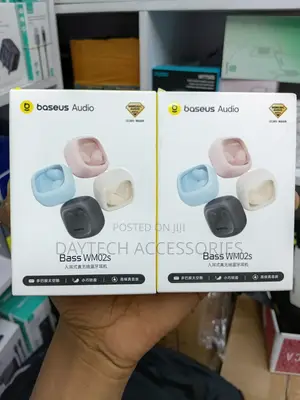 Baseus Bass WM02s True Wireless Mini Earbuds - Black