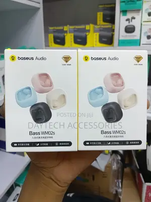Baseus Bass WM02s True Wireless Mini Earbuds - Black
