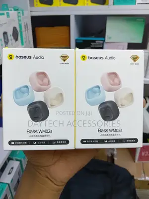 Baseus Bass WM02s True Wireless Mini Earbuds - Black