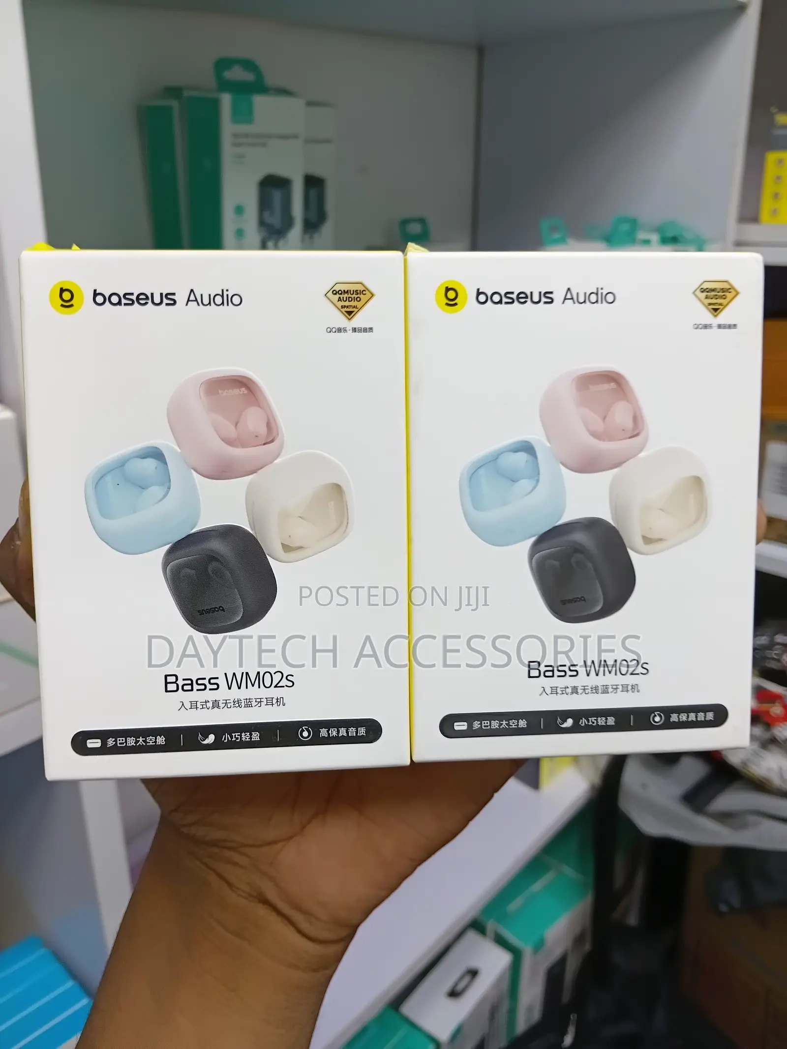 Baseus Bass WM02s True Wireless Earbuds Bluetooth 10mm Driver.