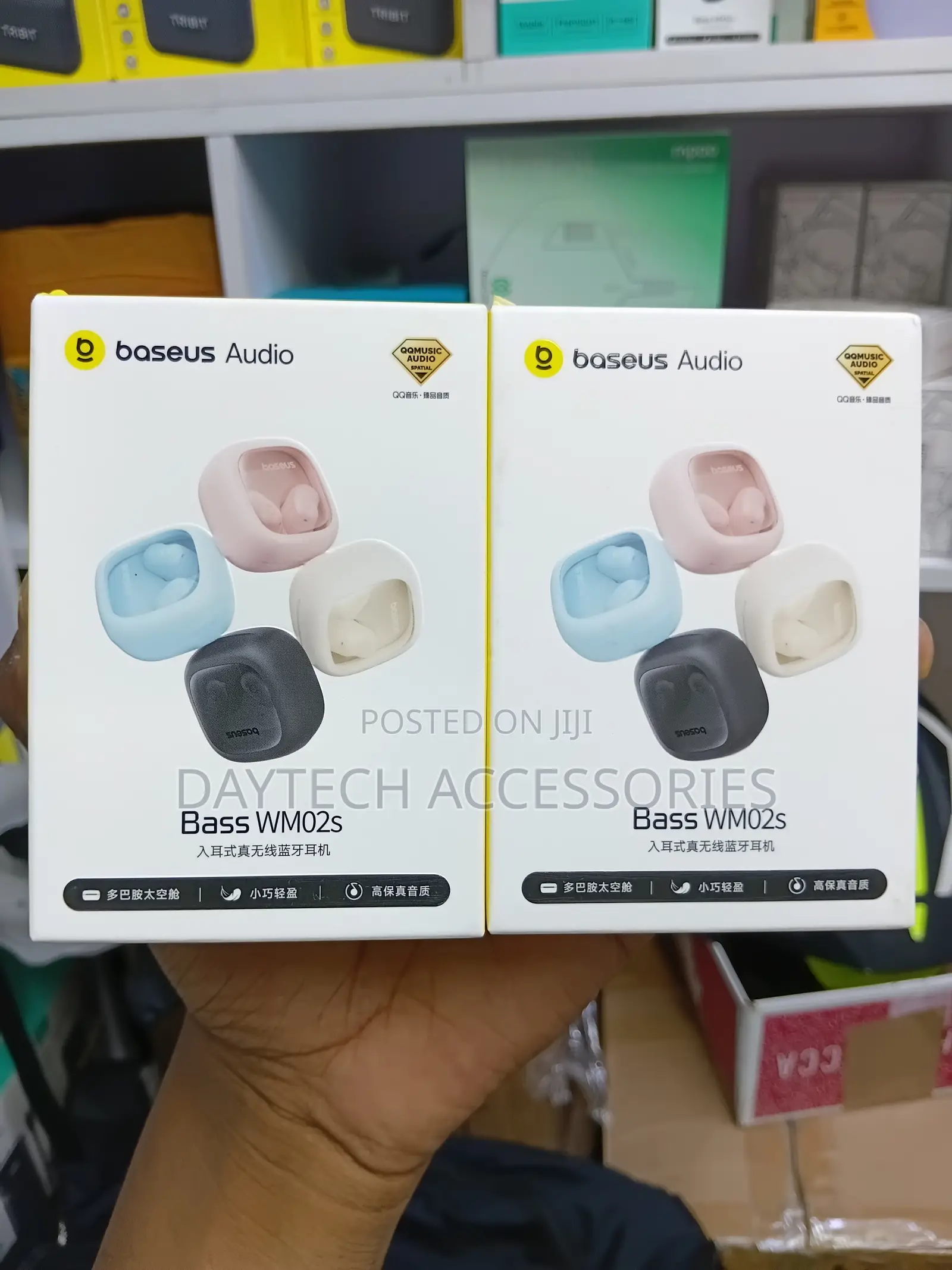 Baseus Bass WM02s True Wireless Earbuds Bluetooth 10mm Driver.