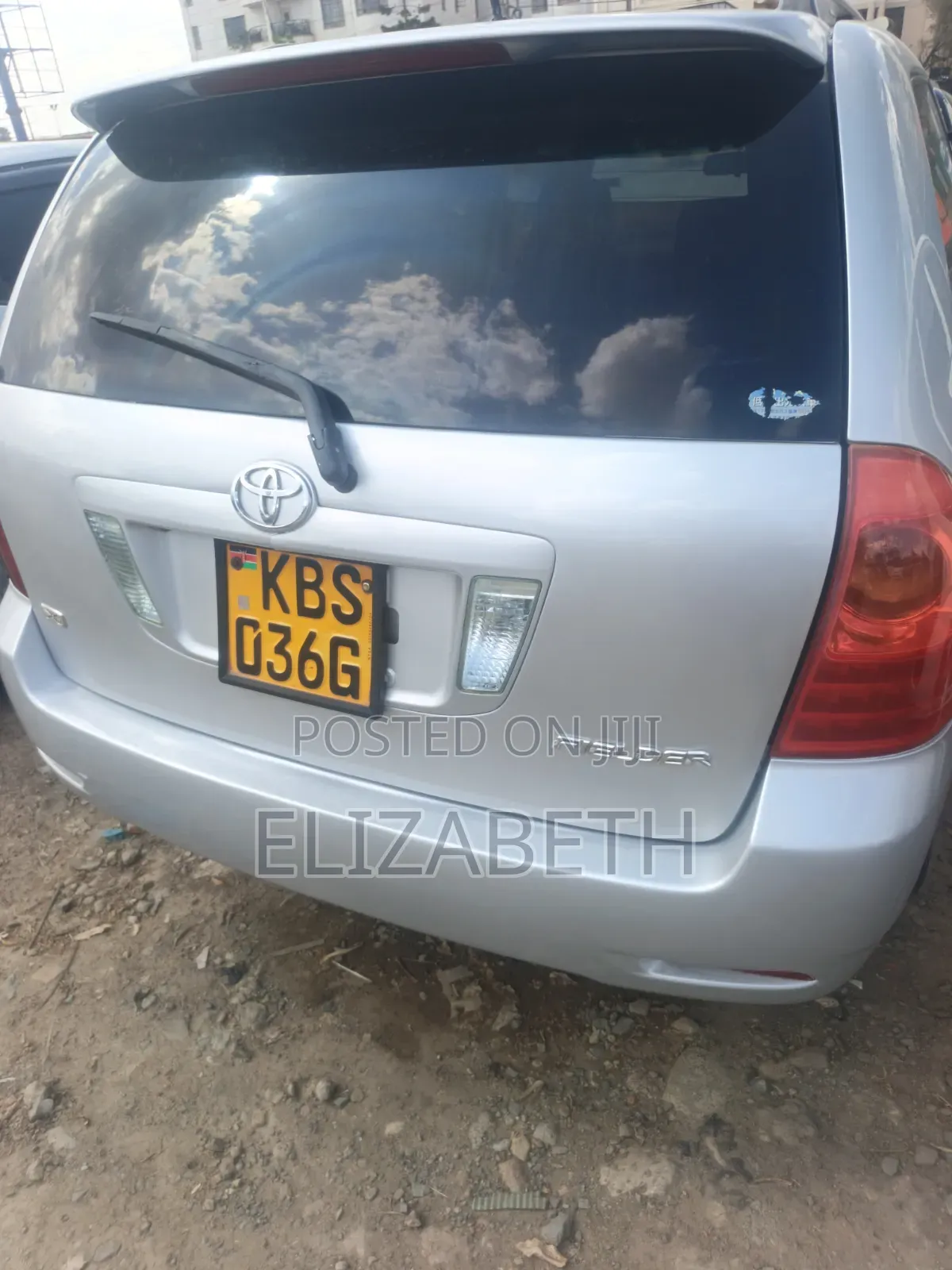 Toyota Corolla Fielder 2005 Silver