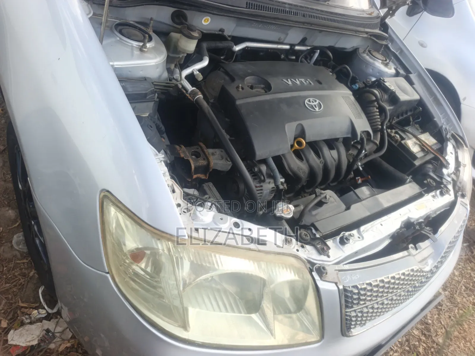 Toyota Corolla Fielder 2005 Silver