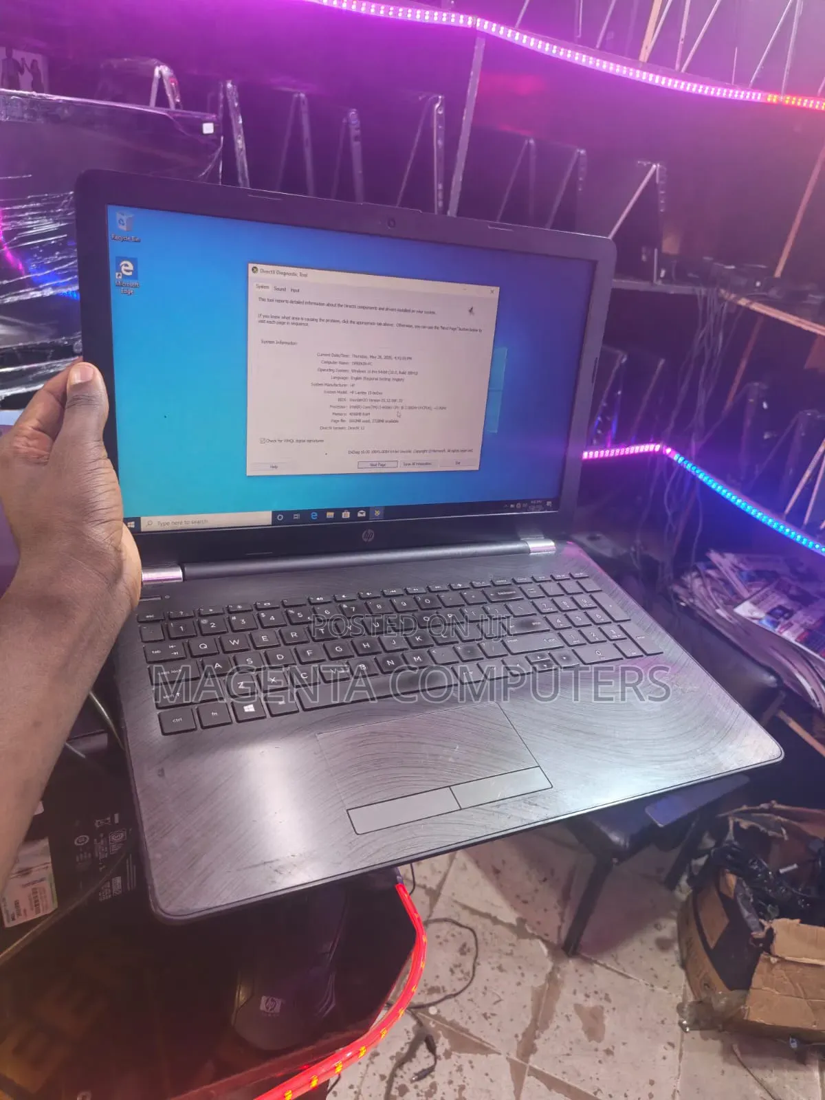 Laptop HP 250 G6 4GB Intel Core i3 HDD 500GB