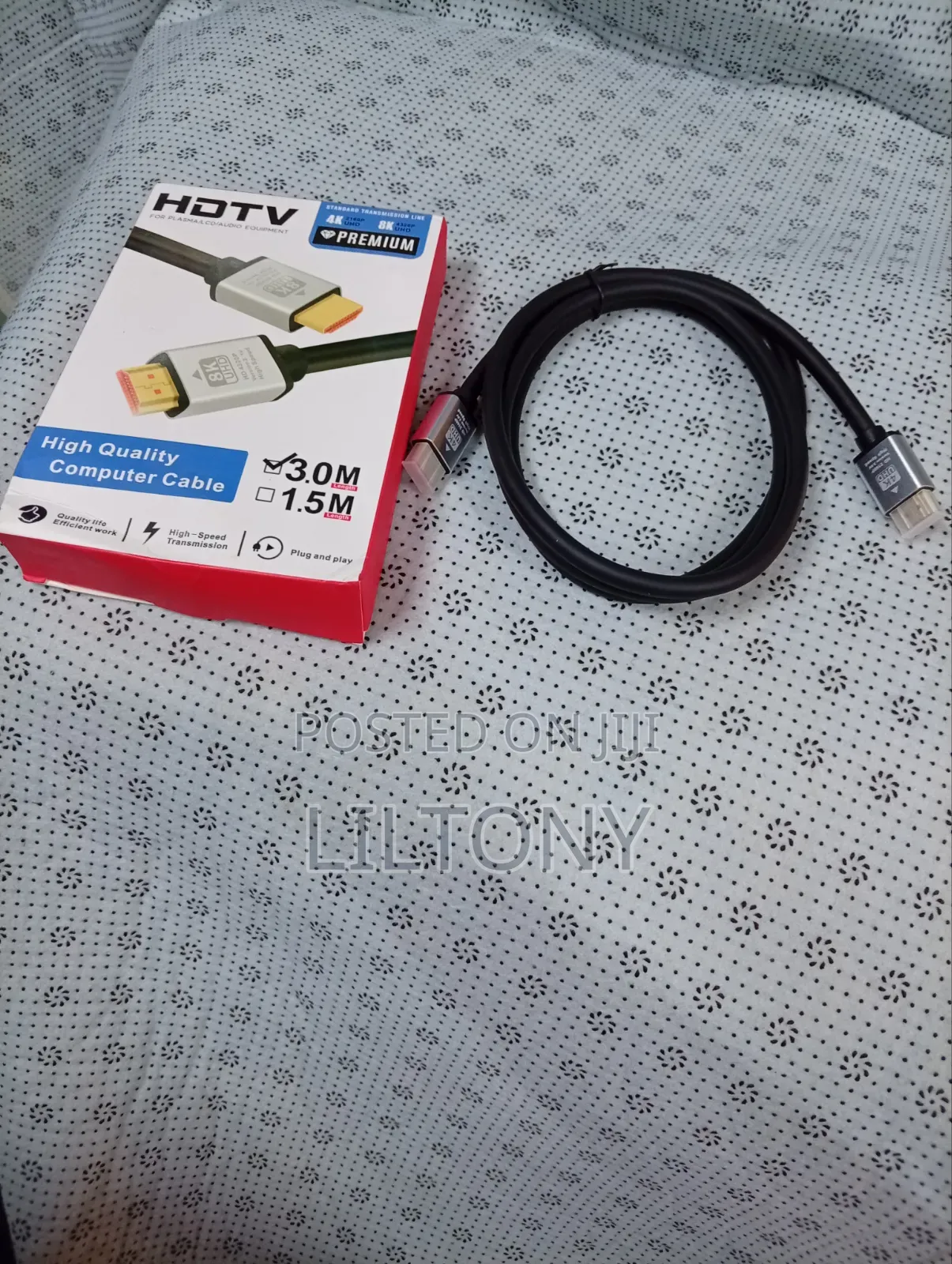 3Mtrs Premium HDMI Cable 4K