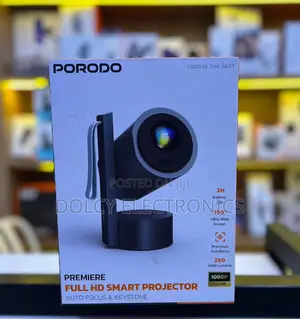 Porodo Premier Full HD Smart Projector