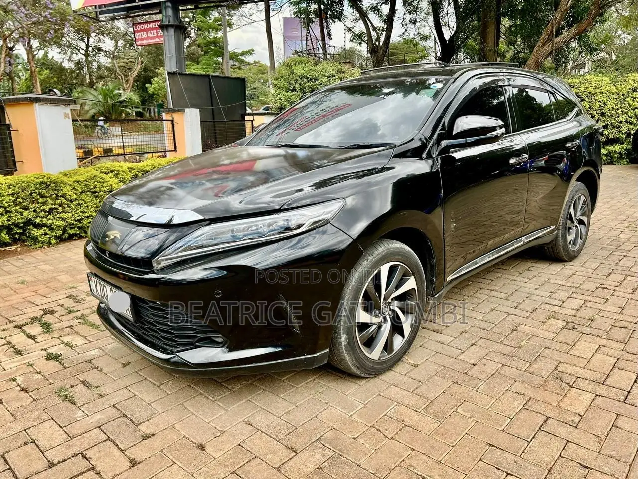 Toyota Harrier 2017 Black