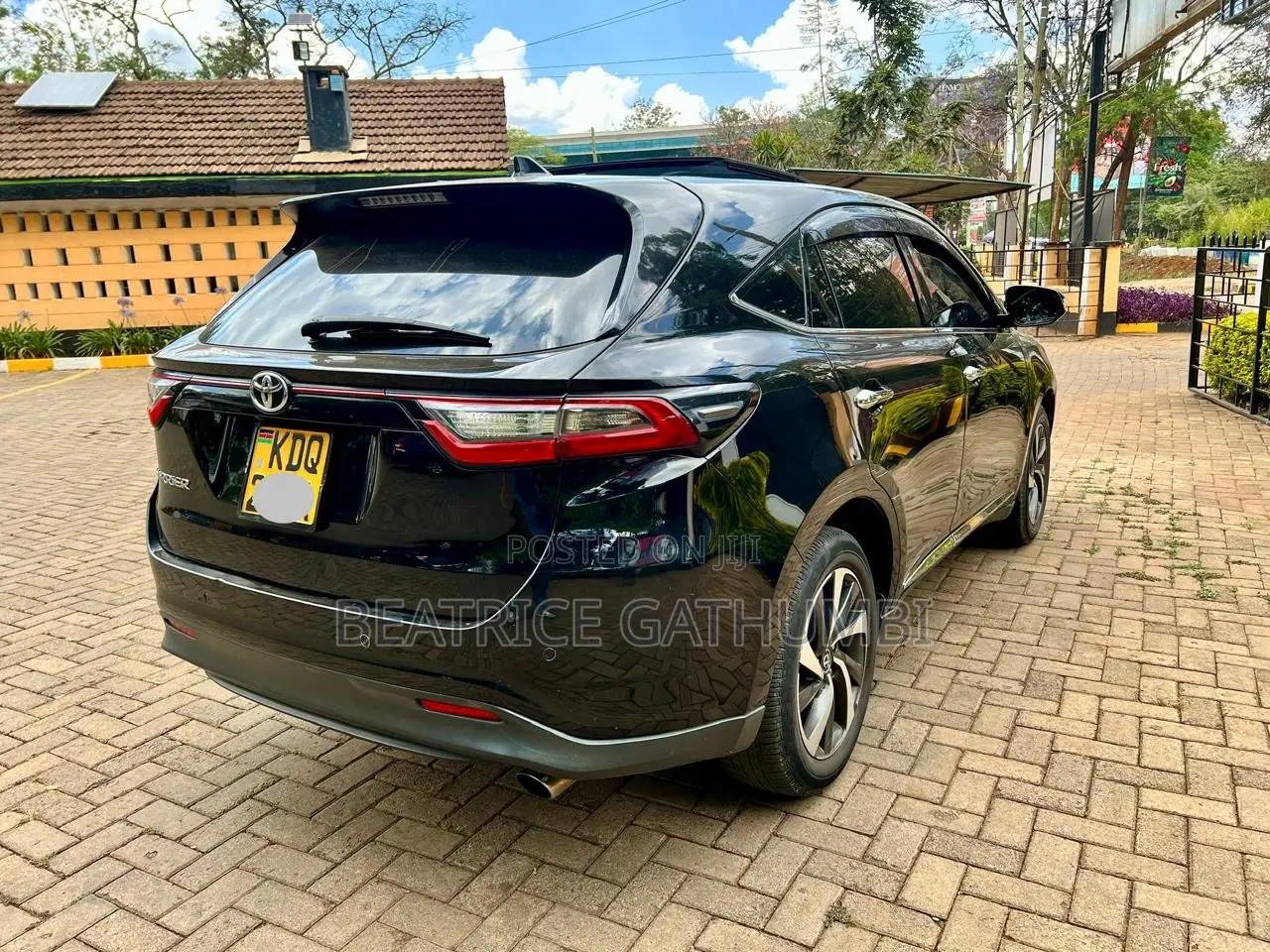Toyota Harrier 2017 Black