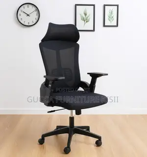 Full Back Orthopedic Mesh Headrest Executive Chair