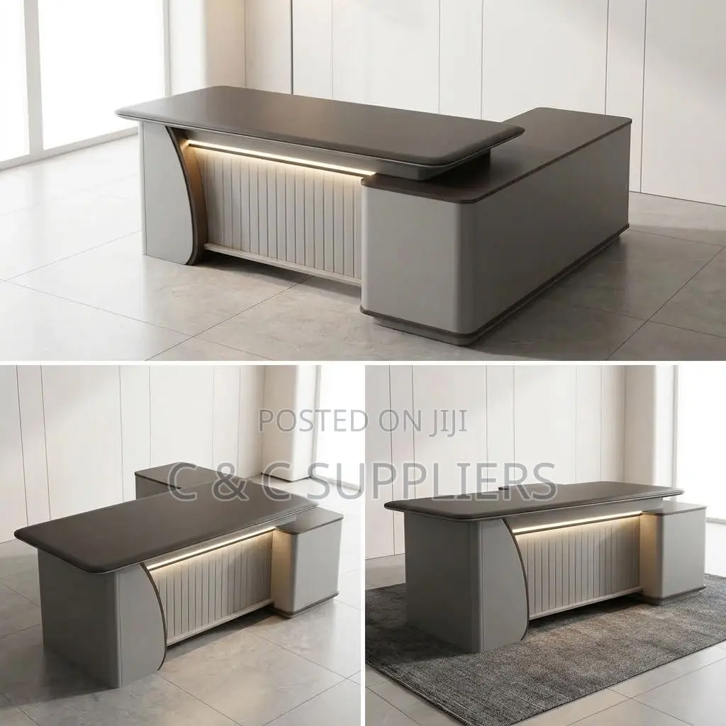 2.0m Director's L-Shaped Table