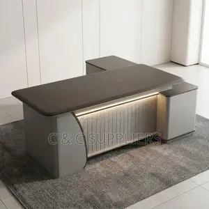 2.0m Director's L-Shaped Table