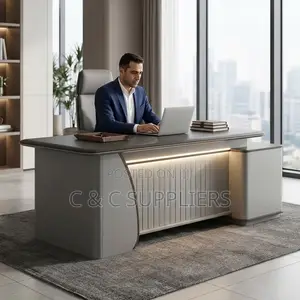 2.0m Director's L-Shaped Table