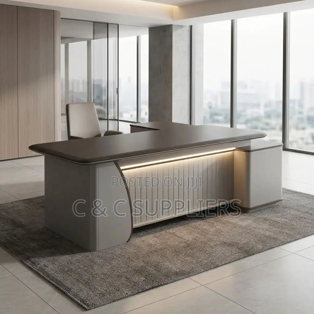 2.0m Director's L-Shaped Table