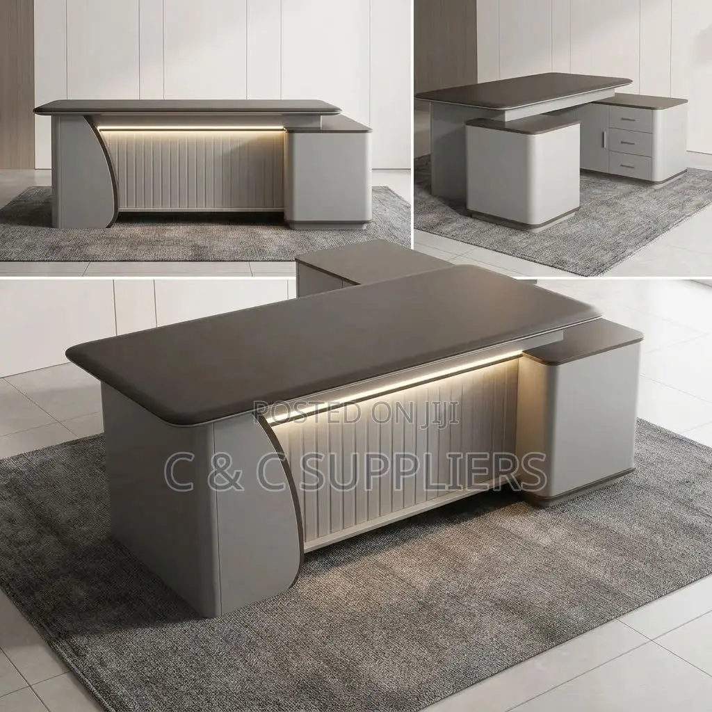 2.0m Director's L-Shaped Table