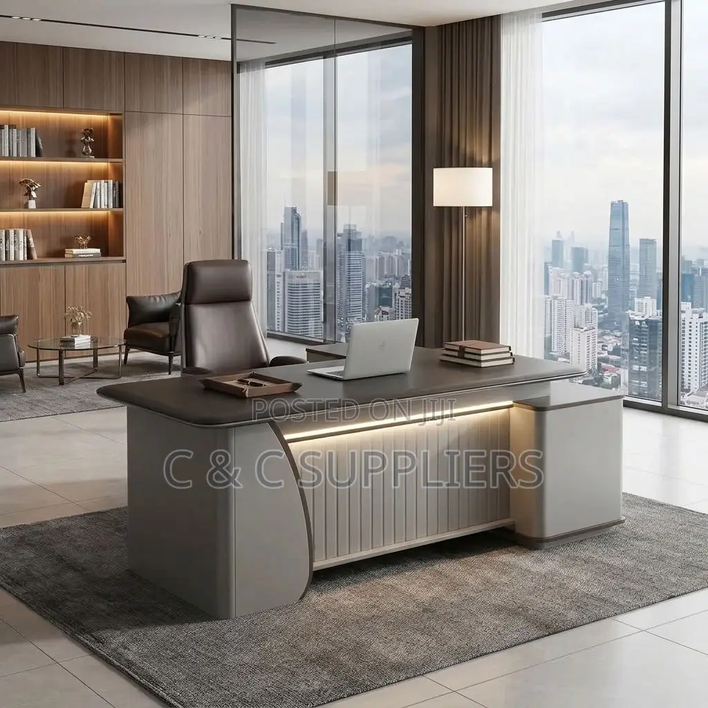 2.0m Director's L-Shaped Table