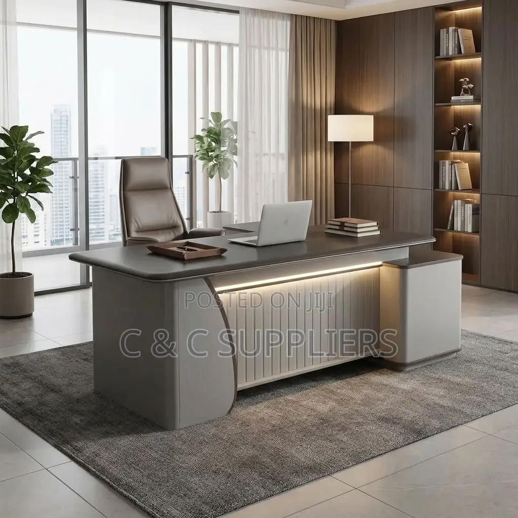 2.0m Director's L-Shaped Table