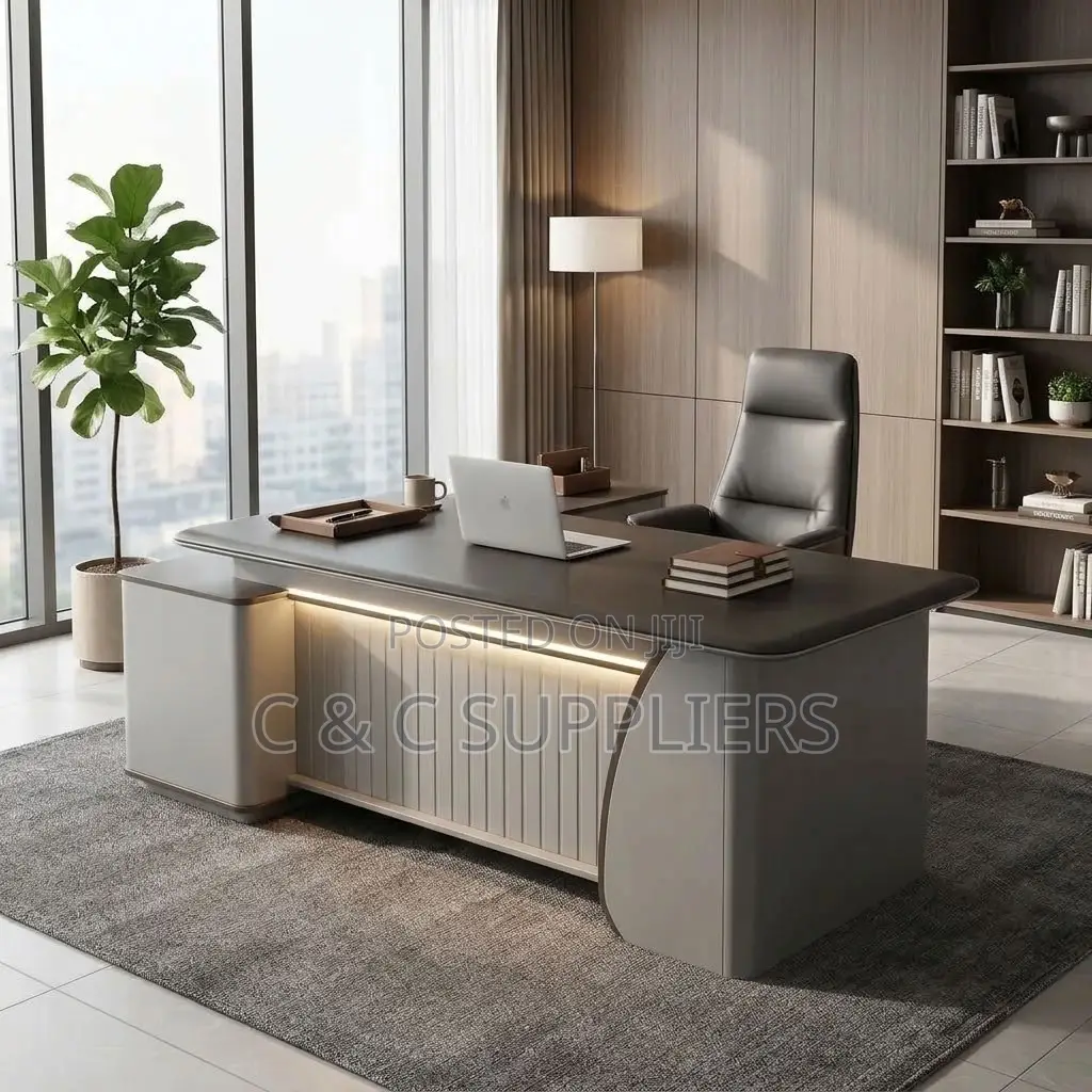2.0m Director's L-Shaped Table