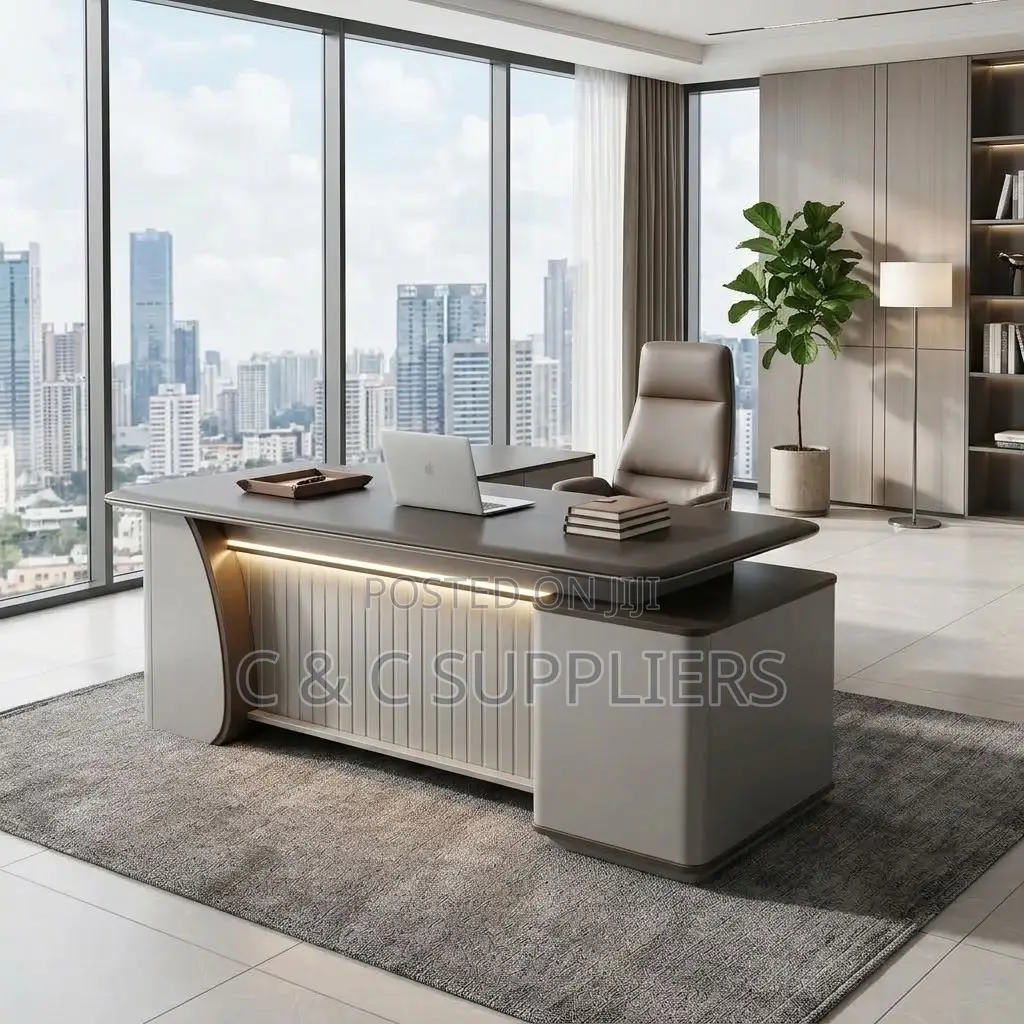 2.0m Director's L-Shaped Table