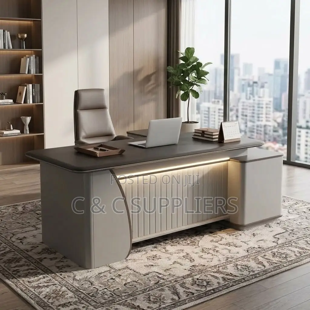 2.0m Director's L-Shaped Table
