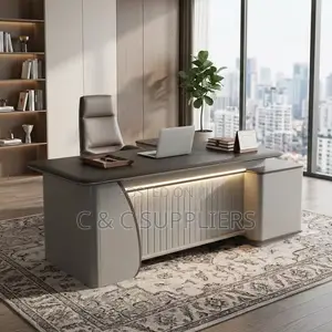 2.0m Director's L-Shaped Table