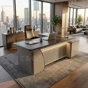 2.0m Director's L-Shaped Table