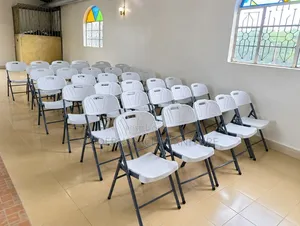 White Folding Event Chairs