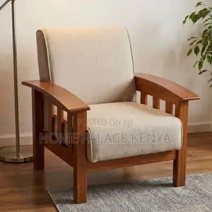 Home Couch; Mahogany Single Accent Couch
