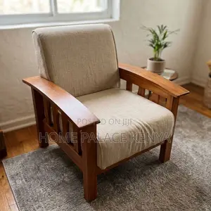 Home Couch; Mahogany Single Accent Couch