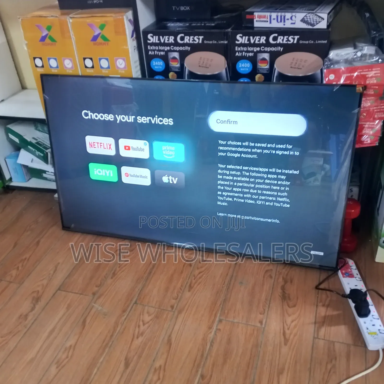 50-Inch TCL QLED Smart Google