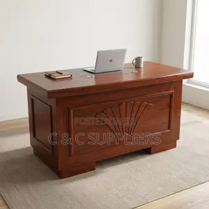120cm Mahogany Work Desk.