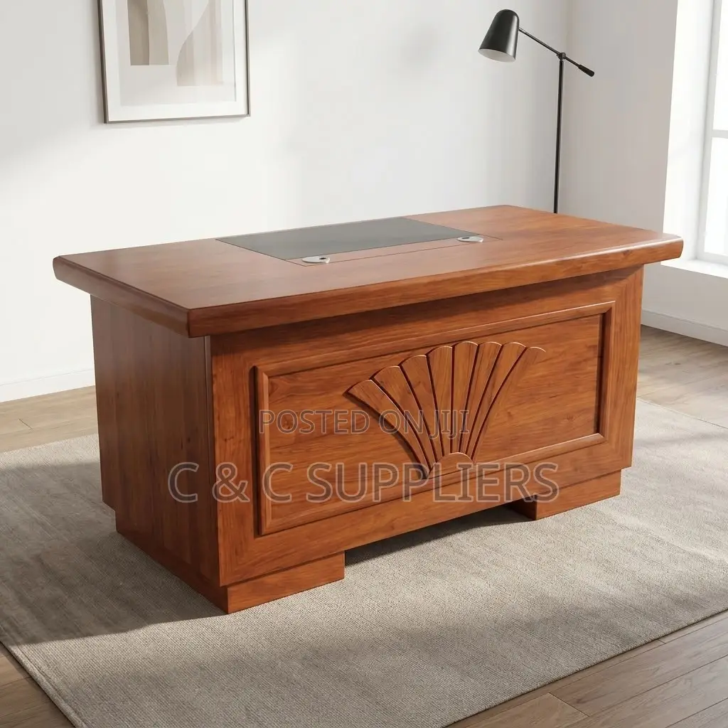 120cm Mahogany Work Desk.