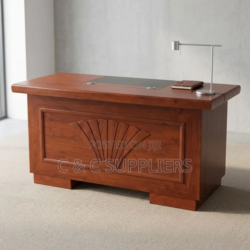 120cm Mahogany Work Desk.