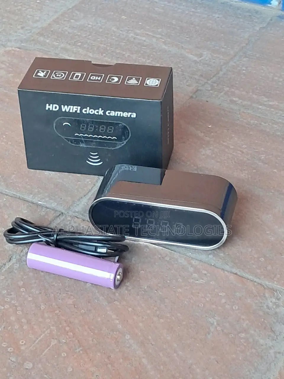 WiFi Clock Camera With HD Video Recording
