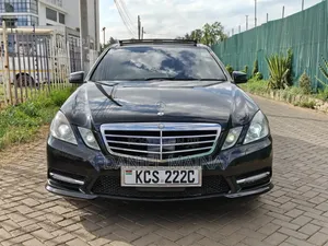 Mercedes-Benz E250 2012 Black