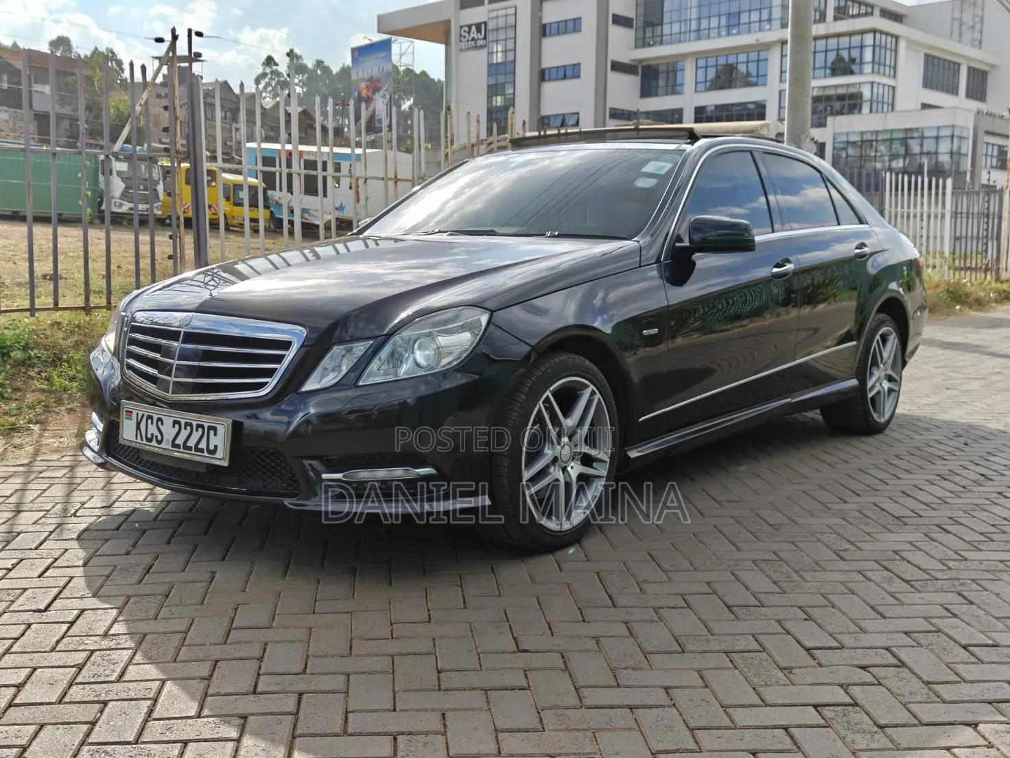 Mercedes-Benz E250 2012 Black