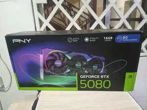 Pny Geforce RTX 5080 Argb Epic-X RGB Oc Triple Fan 16GB Gddr7 Graphics