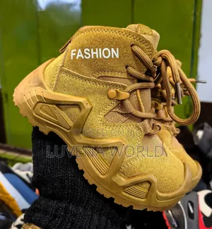 Brown Kids Boots