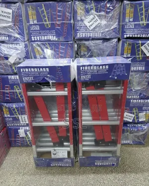 Fiberglass Multi-Purpose Ladder 4x3 | Durable & Versatile