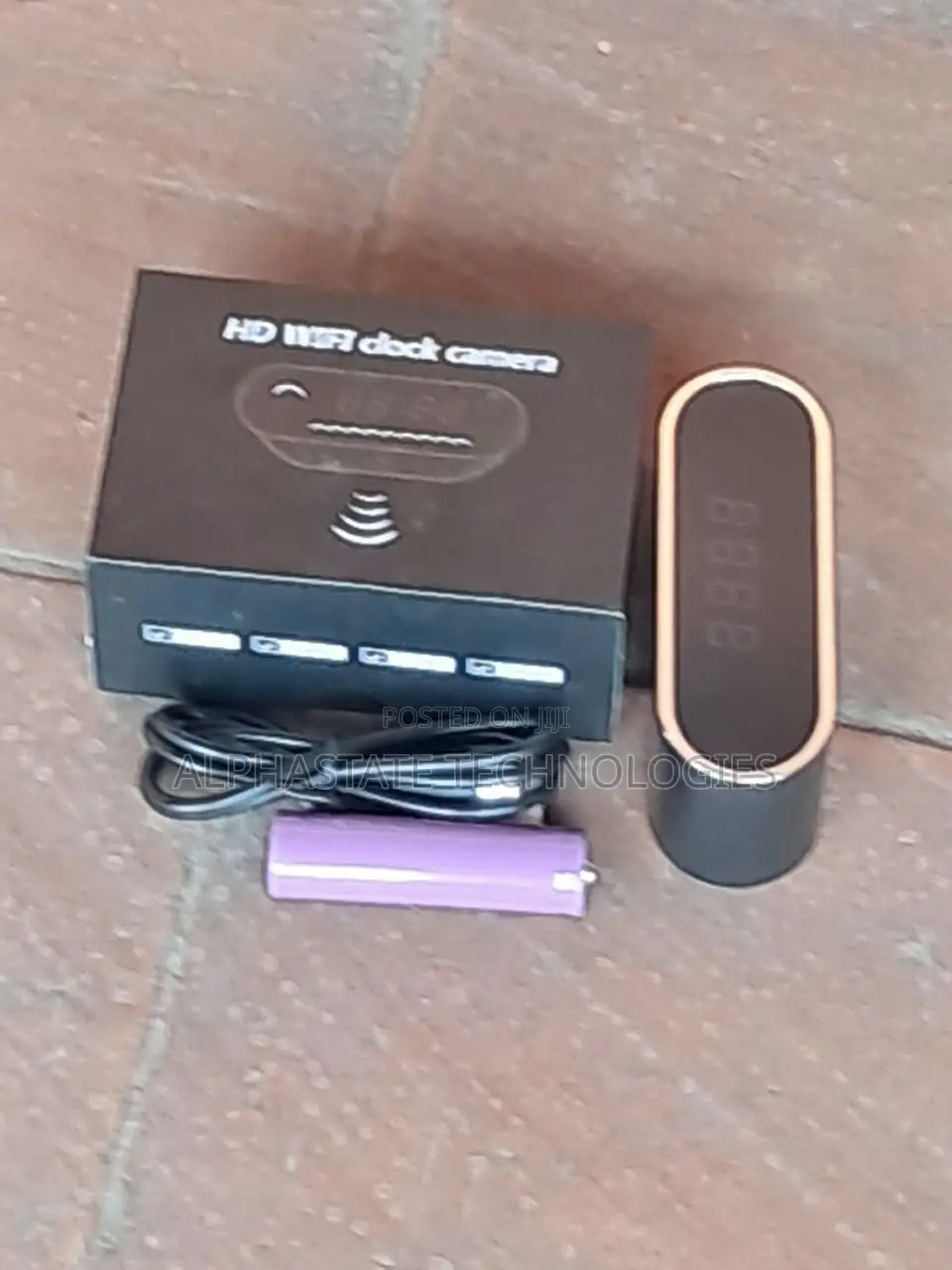 WiFi Spy Clock Camera With Night Surveillance