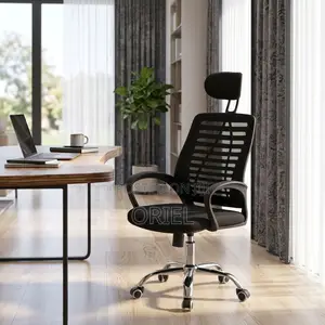 Modern Executive Office Seat With Supportive Headrest