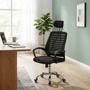 Modern Executive Office Seat With Supportive Headrest