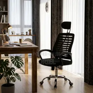 Modern Executive Office Seat With Supportive Headrest