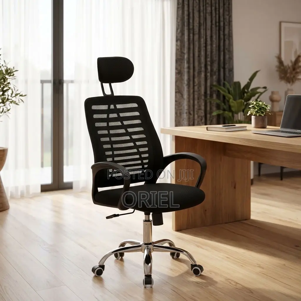 Modern Executive Office Seat With Supportive Headrest