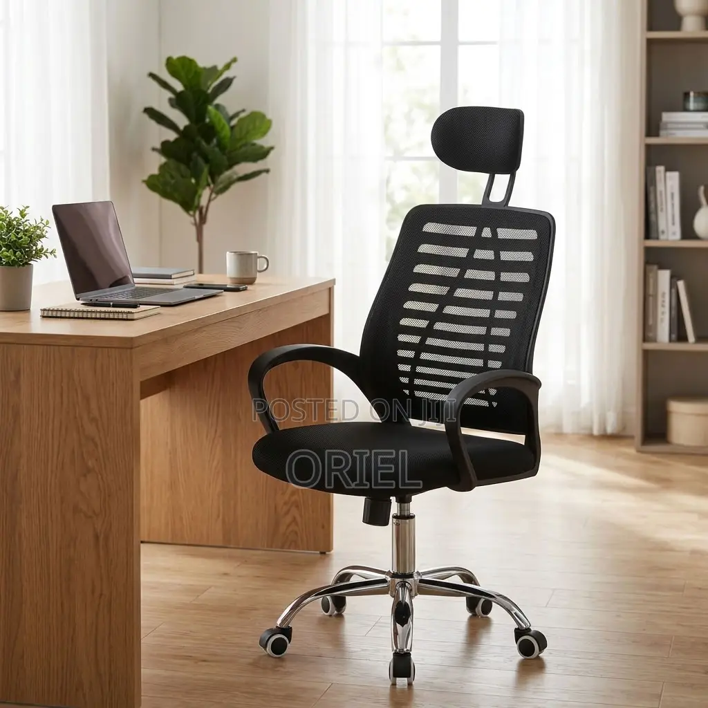 Modern Executive Office Seat With Supportive Headrest